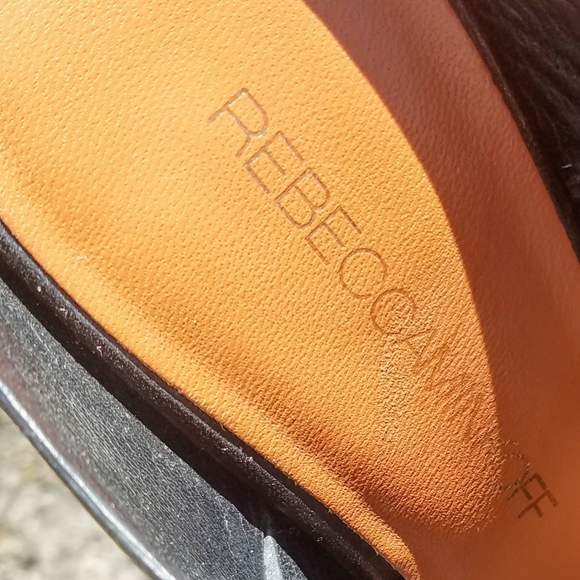 Rebecca Minkoff Mules Sandals 4" Stacked Heels - Picture 6 of 8